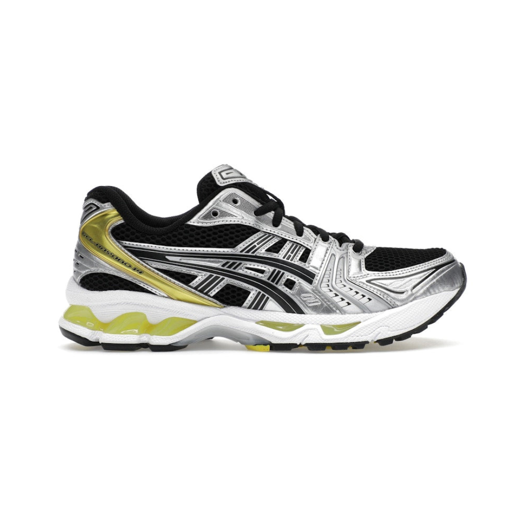 ASICS Gel-Kayano 14 Baskets Black Lemon Spark