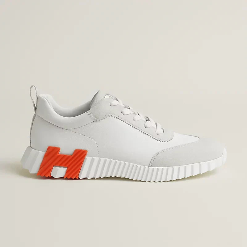 Hermès Sneakers Wit Oranje
